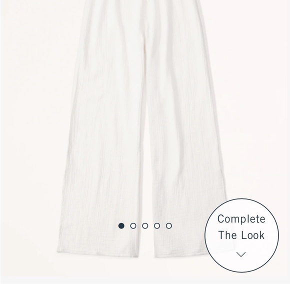 Abercrombie & Fitch Pants & Jumpsuits Gauzy Cover Up Beach Pant